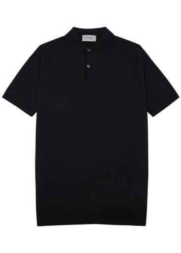 Payton wool polo shirt by JOHN SMEDLEY