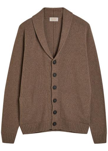 Rockford wool and cashmere-blend cardigan by JOHN SMEDLEY