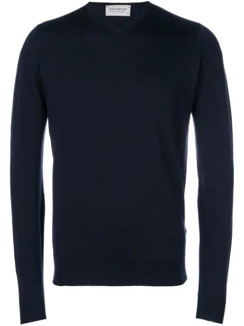 Shipton V-neck sweater by JOHN SMEDLEY
