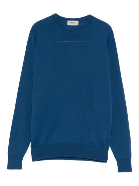 crew-neck sweater by JOHN SMEDLEY