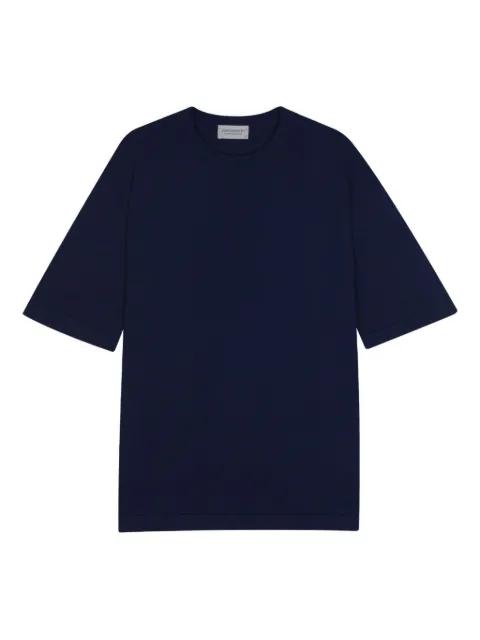 round-neck short-sleeve T-shirt by JOHN SMEDLEY