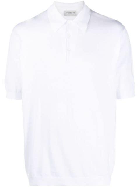short-sleeve polo shirt by JOHN SMEDLEY