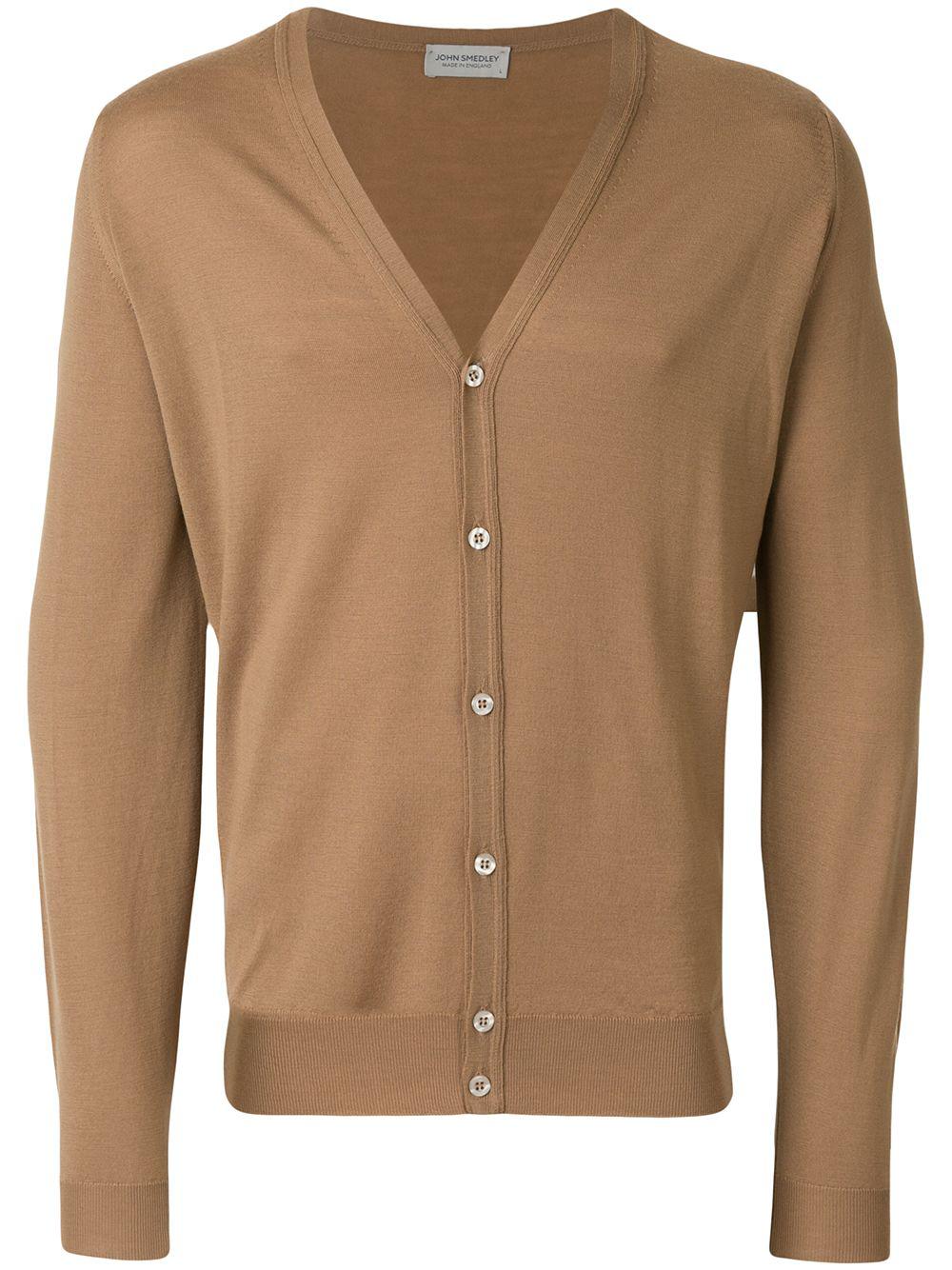 v-neck cardigan by JOHN SMEDLEY