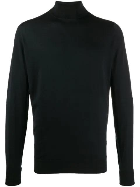 wool rollneck jumper by JOHN SMEDLEY
