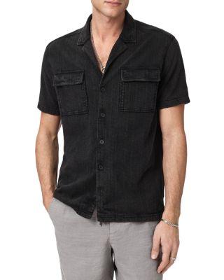 Amadora Short Sleeve Camp Collar Shirt by JOHN VARVATOS