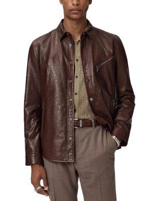 Kadd Leather Shirt by JOHN VARVATOS