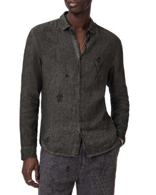 Luca Linen Shirt by JOHN VARVATOS