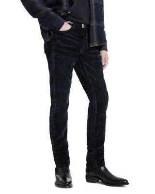 Luca Slim Fit Jeans in Dark Brown by JOHN VARVATOS