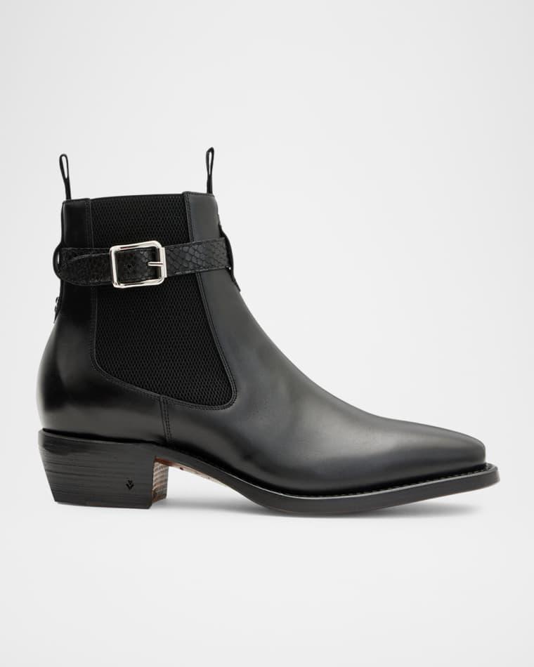 Men's Walker Buckle Chelsea Boots by JOHN VARVATOS