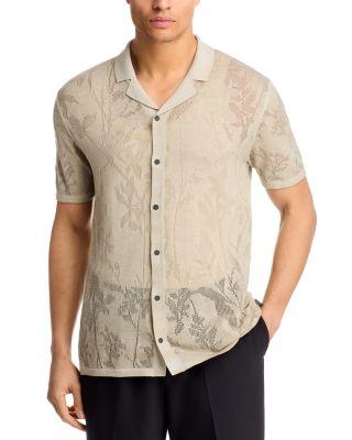 Miguel Camp Collar Floral Shirt by JOHN VARVATOS