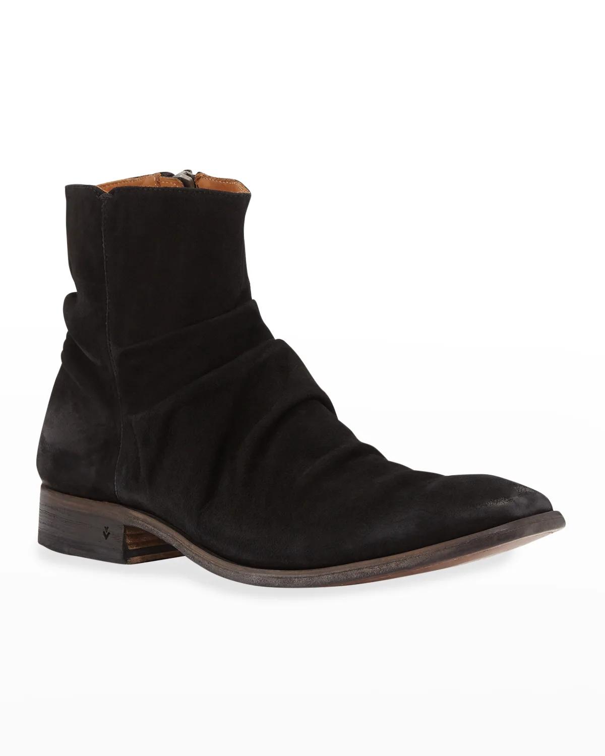 Morrison Sharpei Suede Boot by JOHN VARVATOS
