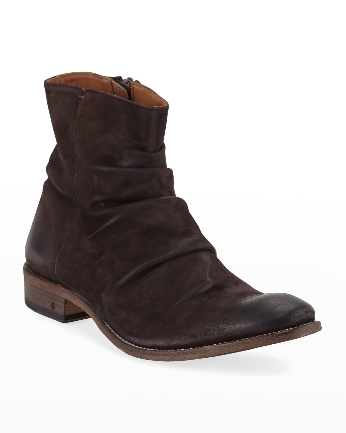 Morrison Sharpei Suede Boot by JOHN VARVATOS