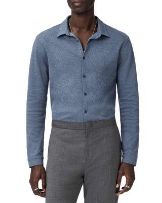 Paladino Jacquard Leaves Shirt by JOHN VARVATOS