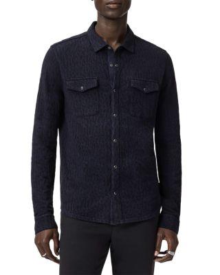 Ramona Abstract Print Western Shirt by JOHN VARVATOS
