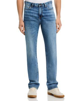Regular Fit Whiskered Jeans in Cloud Blue by JOHN VARVATOS