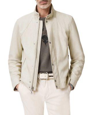 Ronan Leather Cropped Jacket by JOHN VARVATOS