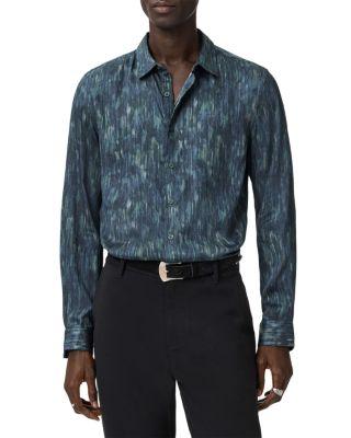 Ross Printed Slim Fit Shirt by JOHN VARVATOS