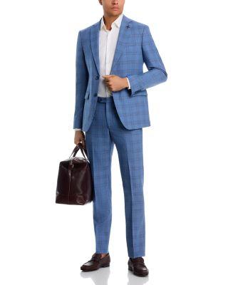 Slim Fit Plaid Suit Jacket & Pants by JOHN VARVATOS