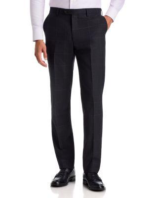 Windowpane Slim Fit Suit Pants by JOHN VARVATOS