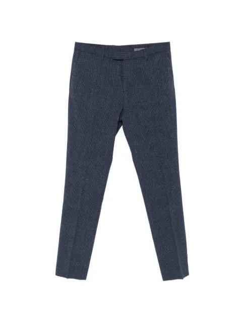 check-pattern trousers by JOHN VARVATOS