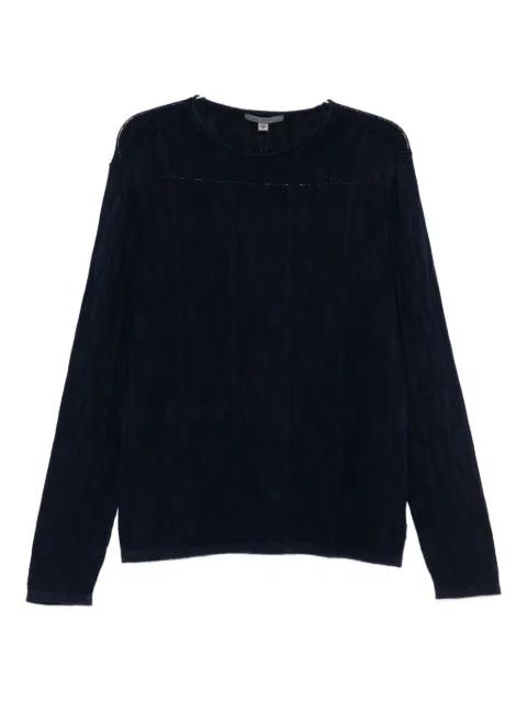 diamond-knit sweater by JOHN VARVATOS