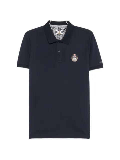logo-embroidered polo shirt by JOHNNY LAMBS