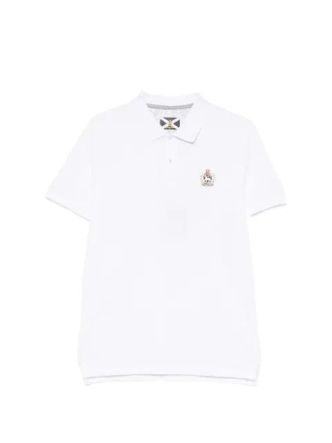 logo-embroidered polo shirt by JOHNNY LAMBS
