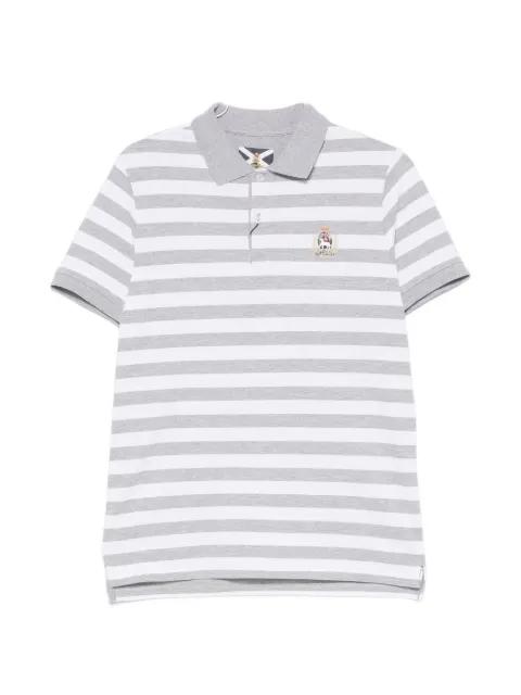 logo-embroidered polo shirt by JOHNNY LAMBS