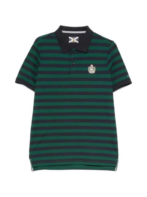striped-pattern polo shirt by JOHNNY LAMBS