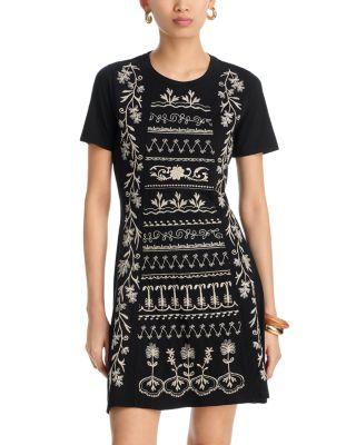 Azova Seamed Knit Dress by JOHNNY WAS