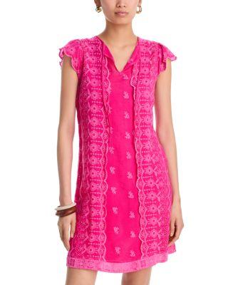 Daisy Eyelet Dress by JOHNNY WAS