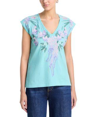 Deep V Tee by JOHNNY WAS