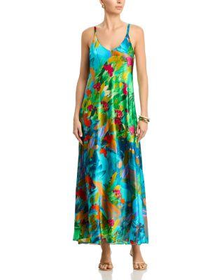Kanako Silk Dress by JOHNNY WAS