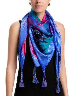 Lavandula Silk Scarf by JOHNNY WAS