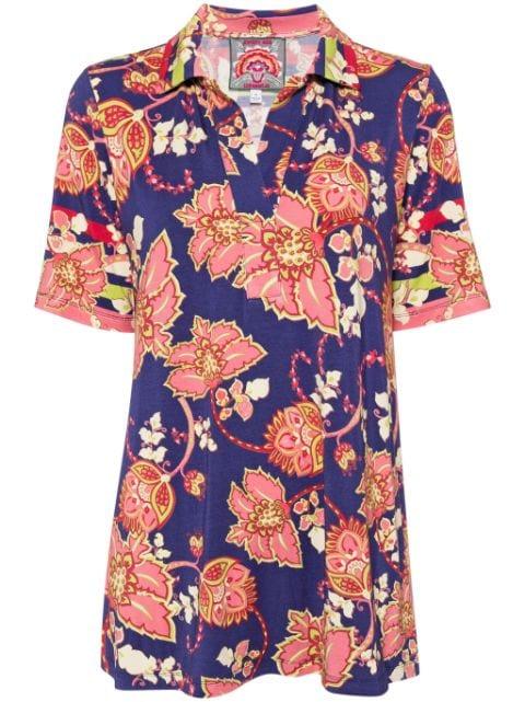 Montreux polo top by JOHNNY WAS
