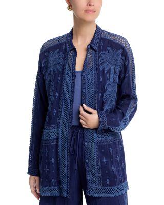Slim Audrey Button Down Tunic by JOHNNY WAS
