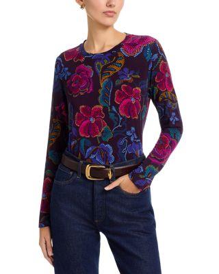 The Janie Favorite Long Sleeve Crewneck Tee by JOHNNY WAS
