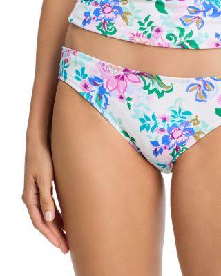 White Melia Hipster Bikini Bottom by JOHNNY WAS