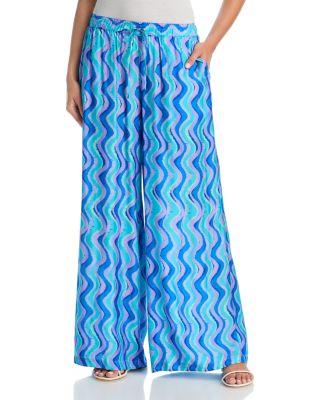 Wide Leg Swim Cover-Up Pants by JOHNNY WAS