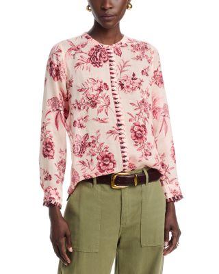 Yves Ruffle Cuff Blouse by JOHNNY WAS