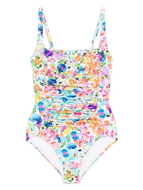 ruched one-piece by JOHNNY WAS