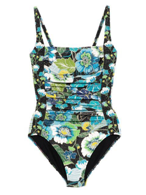 ruched one-piece by JOHNNY WAS