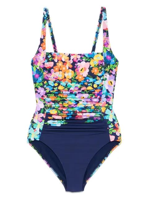 ruched one-piece by JOHNNY WAS