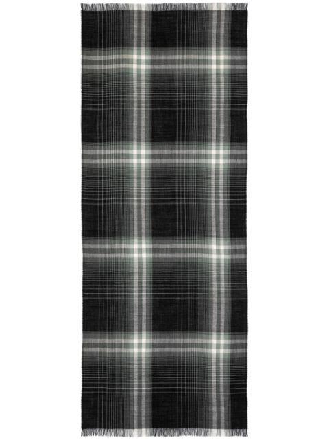 plaid scarf by JOHNSTONS OF ELGIN