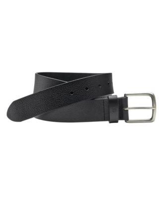 Men's Tumbled Straight Edge Belt by JOHNSTON&MURPHY