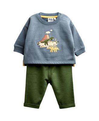 JoJo Maman Bebe Boys' 2-Piece Sweatshirt & Jogger Outfit Set - Baby by JOJO MAMAN B&EACUTE;B&EACUTE;