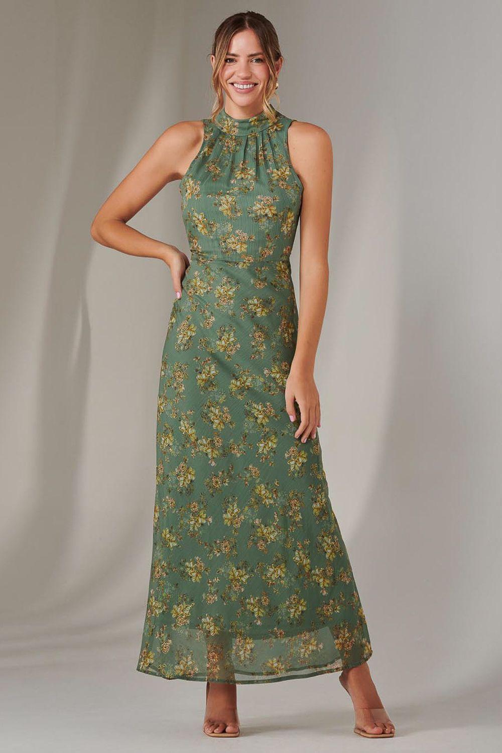 Chiffon Maxi Dress by JOLIE MOI