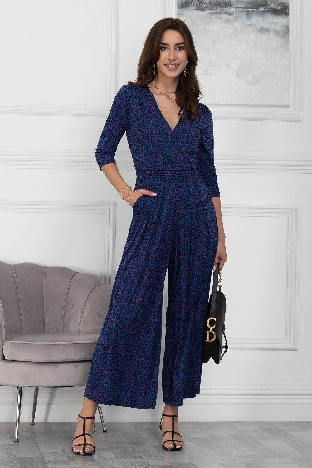 Giselle Wrap Front Jumpsuit by JOLIE MOI
