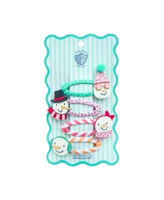 Blizzard Buddies Snowman Hair Clips by JOLLITY&CO.