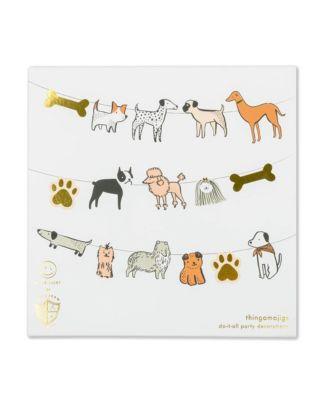 Bow Wow Puppy Dog Birthday Garland by JOLLITY&CO.